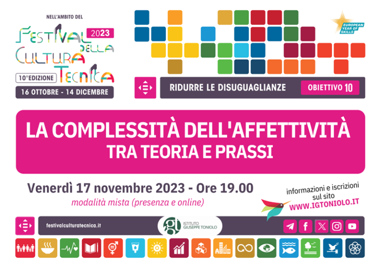 La complessità dell’affettività, tra teoria e prassi – Istituto Toniolo ...